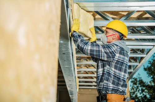 Worker with Mask